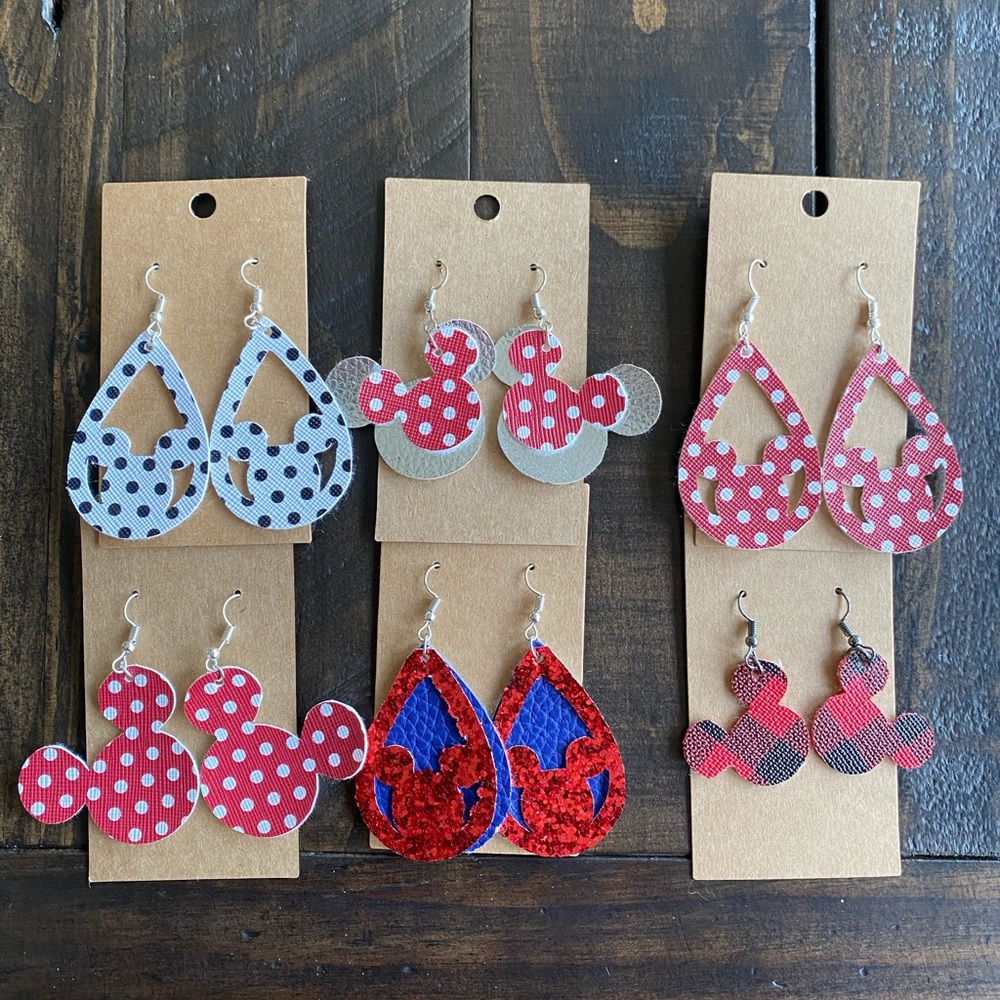 Mickey Earrings!